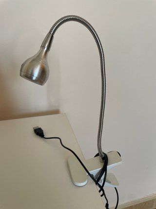 Lámpara LED USB flexible para lectura