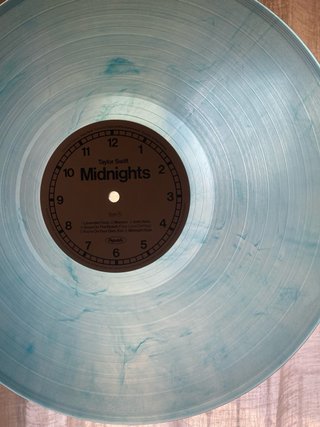 Vinile Taylor Swift Midnights Moonstone Blue