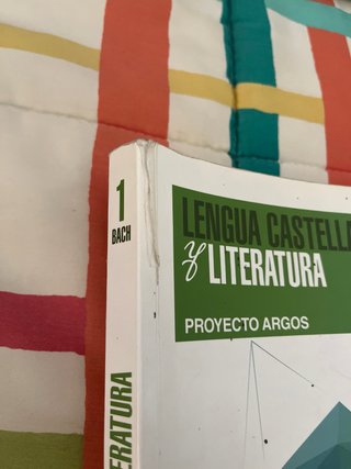 Lengua castellana y literatura proyecto Argos