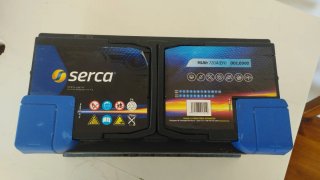 Batería coche Serca 95Ah 720A NUEVA SIN USAR