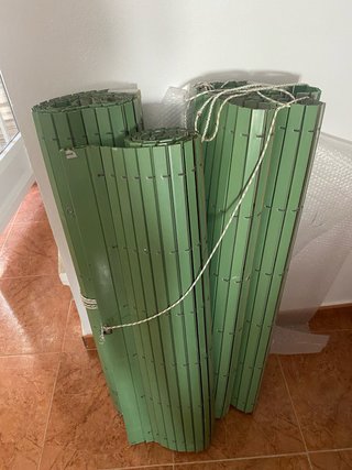 3 Persianas PVC Verdes