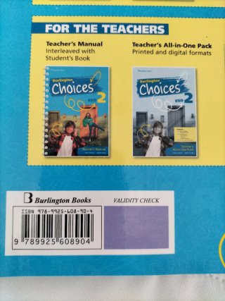 Choices 2ºeso Student Book
