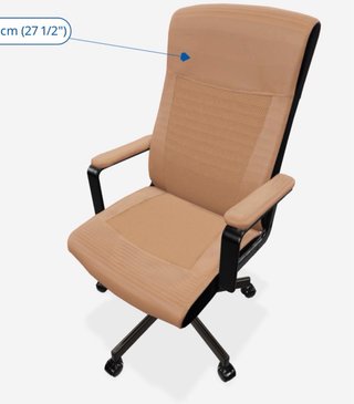 Silla de Oficina IKEA MILLBERGET Marrón