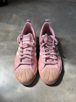 Zapatillas Adidas Superstar Talla 40 1/3 Rosa.