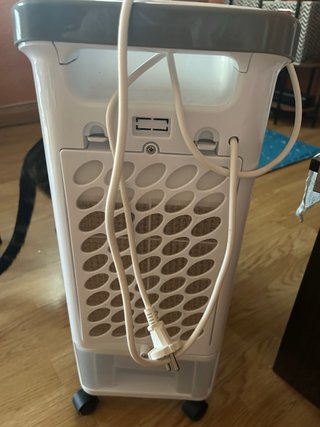Ventilador DVTECH agua gris/blanco