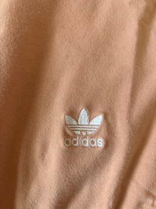 Top Crop a Manica Lunga Adidas Originals Arancione