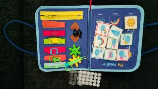 Maletín educativo infantil Hahaland dinosaurios