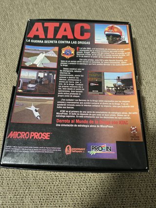 Juego PC MS-DOS: A.T.A.C. - Advanced Tactical