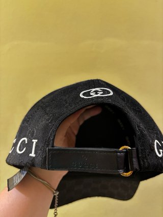 Berretto Gucci Nero GG Monogram