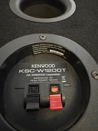Subwoofer Tubular Kenwood