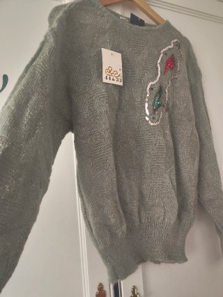 Jersey 44 & 33 Vintage Metallizzato Taglia M. Nuovo