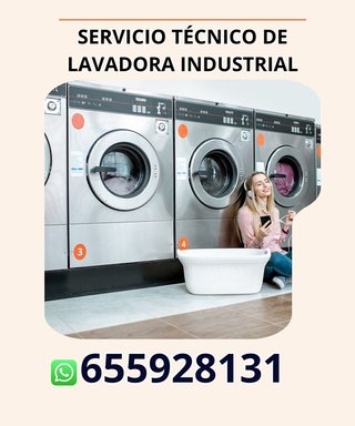 Servicio técnico de lavadora industrial c00659441