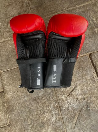 Guantes Boxeo JNR 6oz Rojos