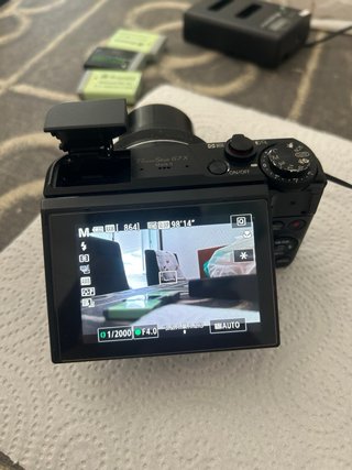 Canon PowerShot G7 X Mark II Negra