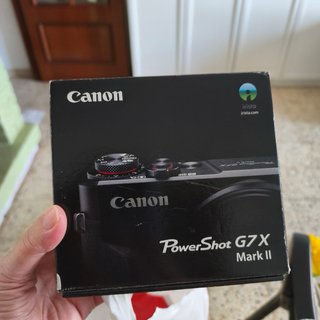 Canon PowerShot G7 X Mark II Negra