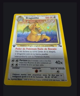 Dragonite Fossil 04 1st Ed NM