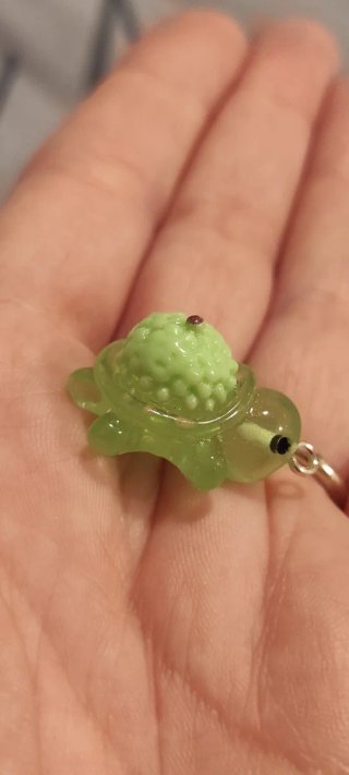 3 ciondoli tartaruga verde kawaii