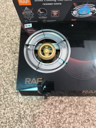 Piano cottura portatile a 2 fuochi RAF
