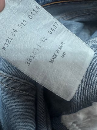 Levi's 513 Vintage Shorts Jeans Blu