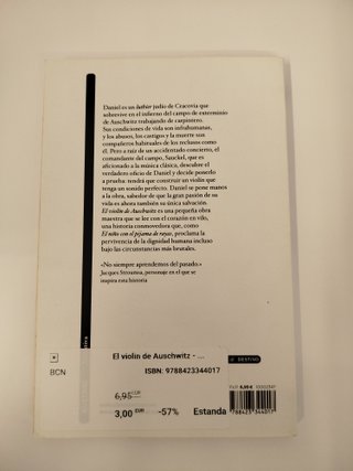 El violín de Auschwitz - Maria Àngels Anglada - 9788423344