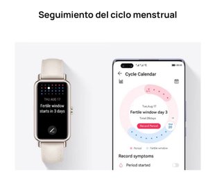 Huawei Watch Fit Mini Marrón/Plata