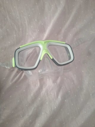Máscara profesional y tubo de snorkel