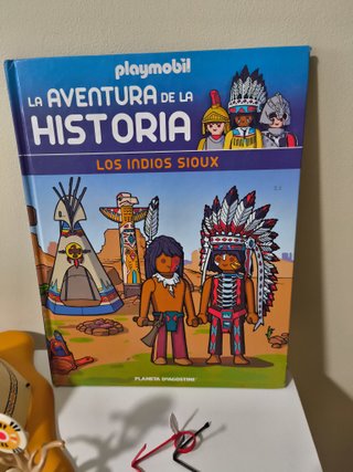 Playmobil Indios, varios set y libros