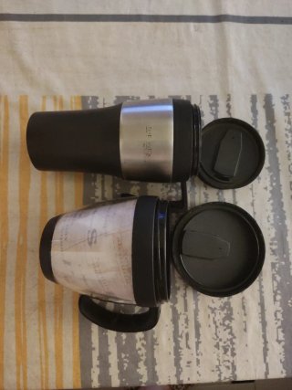 Tazas térmicas de viaje (2 unidades)