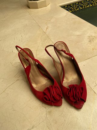 Zapatos Godi Rojos Talla 39
