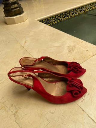 Zapatos Godi Rojos Talla 39