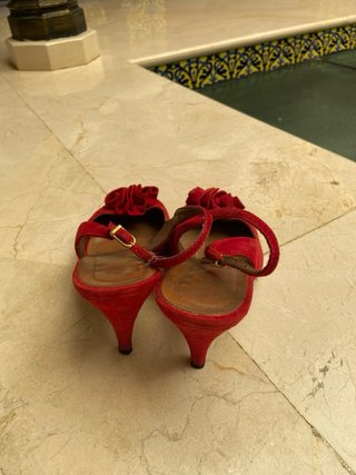 Zapatos Godi Rojos Talla 39