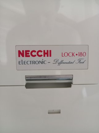Tagliacuci Necchi Lock 180 Electronic 100%Completa