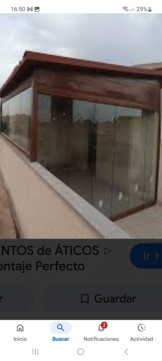 Cerramientos panel sándwich aluminio