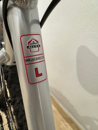Bicicleta Giant XTC 4 Gris Plata