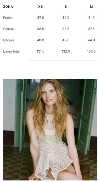 Vestido Lentejuelas Midi Zara XS