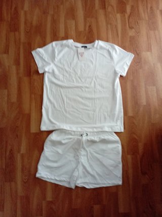 Camiseta Guess Blanca Talla XXL