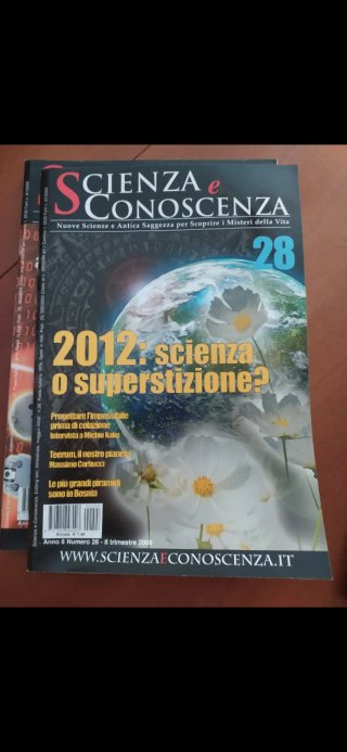 Riviste scientifiche scienza e conoscenza 2009