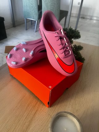 Botas fútbol Nike JR Vapor Club T 37,5