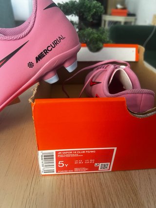 Botas fútbol Nike JR Vapor Club T 37,5