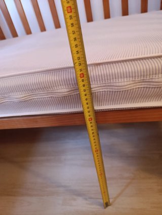 Cuna de madera Trama con opción colecho