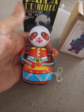 Panda Tamborilero a Cuerda