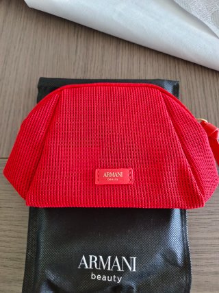 Neceser Armani Rojo