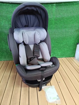 Silla Coche FableKids Giratoria 360° Gris