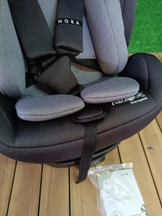 Silla Coche FableKids Giratoria 360° Gris