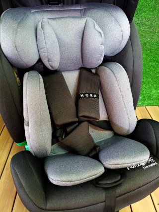 Silla Coche FableKids Giratoria 360° Gris