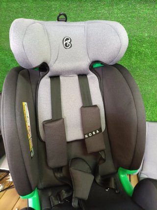 Silla Coche FableKids Giratoria 360° Gris