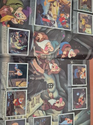 Blancanieves y los Siete Enanitos Álbum Cromos Com
