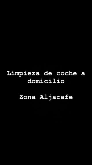 Limpieza de coche a domicilio