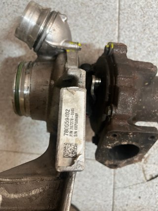 Turbo BMW Serie 1 sin electroválvula