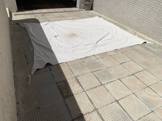 Toldo de tela 3x3